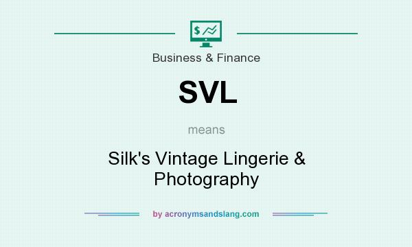 What does SVL mean? It stands for Silk`s Vintage Lingerie & Photography