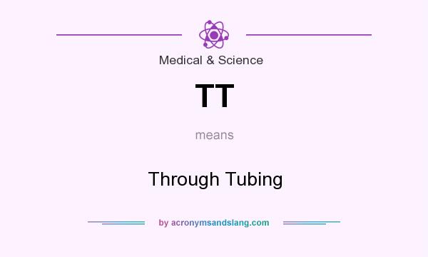 What does TT mean? It stands for Through Tubing