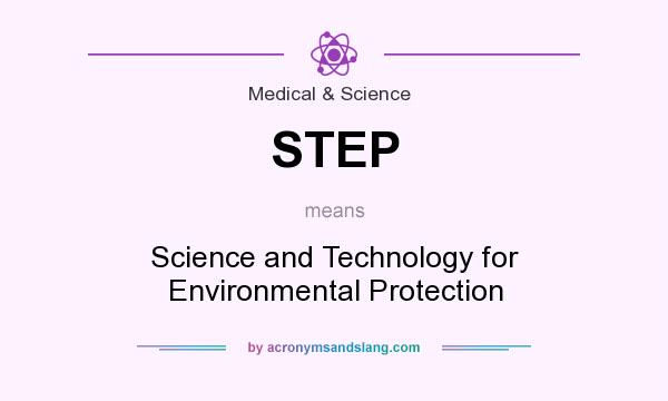 What does STEP mean? It stands for Science and Technology for Environmental Protection