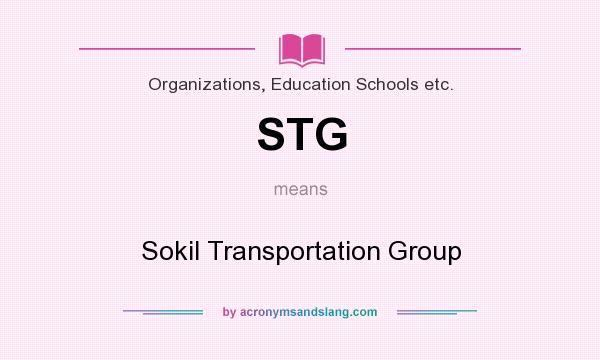 What does STG mean? It stands for Sokil Transportation Group