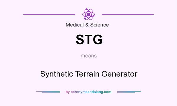 What does STG mean? It stands for Synthetic Terrain Generator