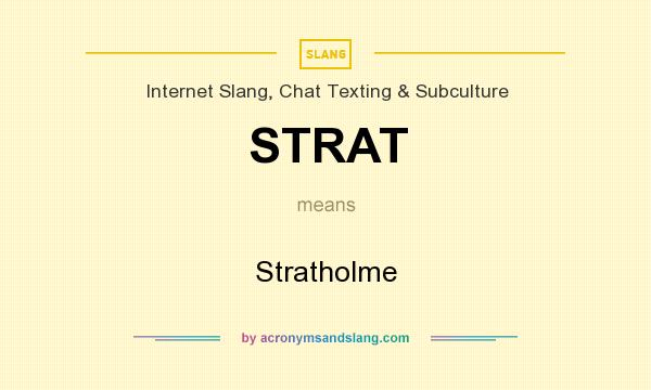 What does STRAT mean? It stands for Stratholme