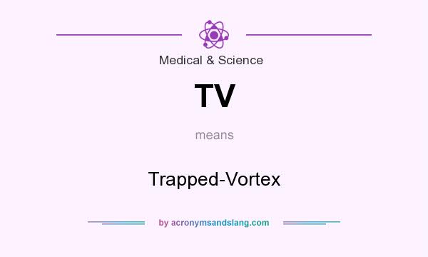 What does TV mean? It stands for Trapped-Vortex