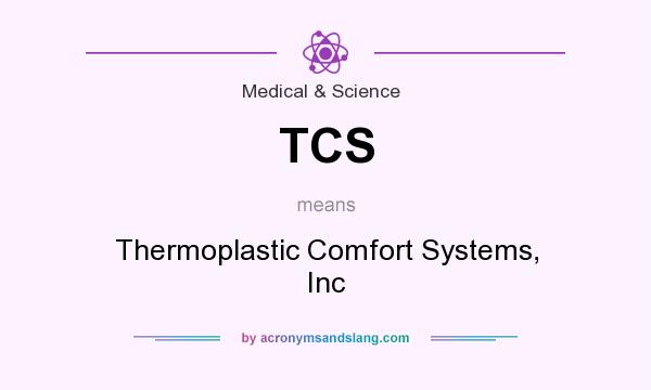 What does TCS mean? It stands for Thermoplastic Comfort Systems, Inc