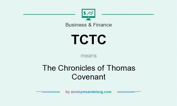 What does TCTC mean? It stands for The Chronicles of Thomas Covenant