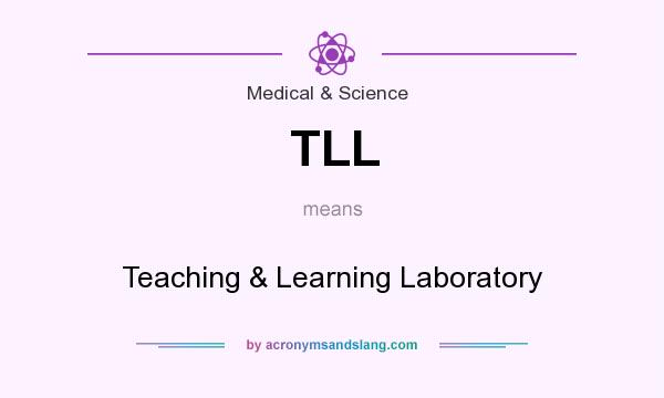 What does TLL mean? It stands for Teaching & Learning Laboratory