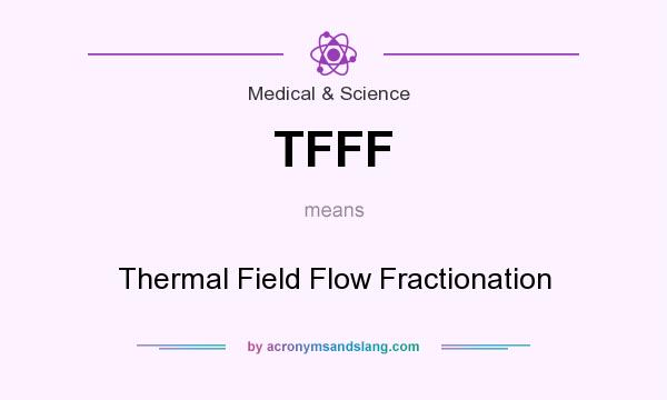 What does TFFF mean? It stands for Thermal Field Flow Fractionation