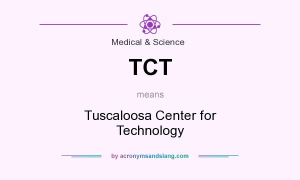 What does TCT mean? It stands for Tuscaloosa Center for Technology