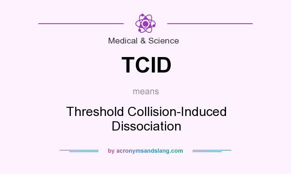 What does TCID mean? It stands for Threshold Collision-Induced Dissociation