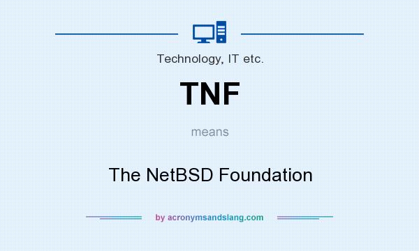 What does TNF mean? It stands for The NetBSD Foundation