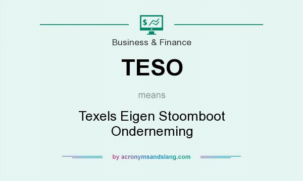 What does TESO mean? It stands for Texels Eigen Stoomboot Onderneming