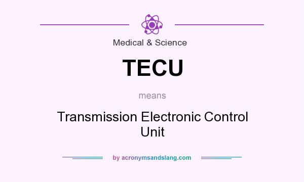 What does TECU mean? It stands for Transmission Electronic Control Unit