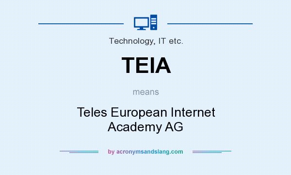 What does TEIA mean? It stands for Teles European Internet Academy AG