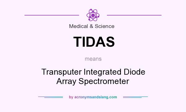 What does TIDAS mean? It stands for Transputer Integrated Diode Array Spectrometer