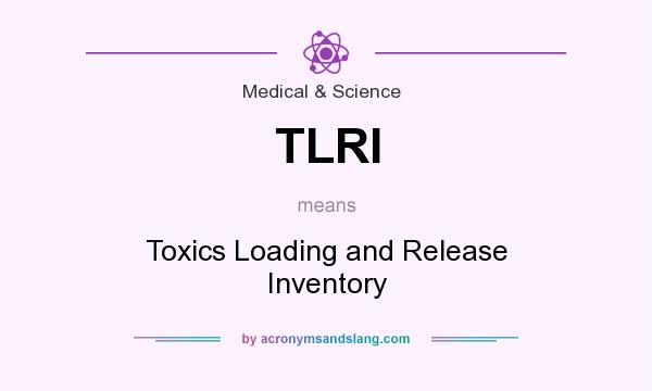 What does TLRI mean? It stands for Toxics Loading and Release Inventory
