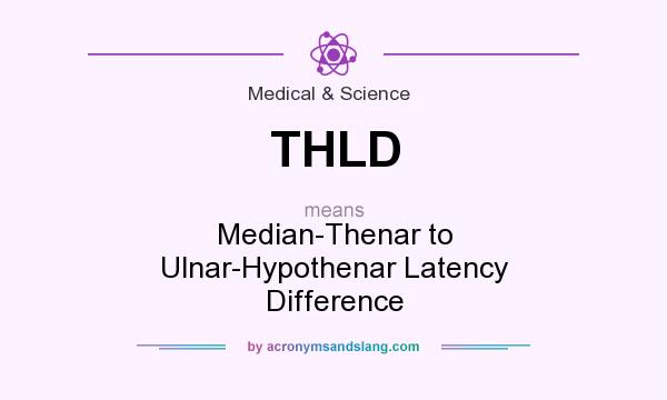 What does THLD mean? It stands for Median-Thenar to Ulnar-Hypothenar Latency Difference