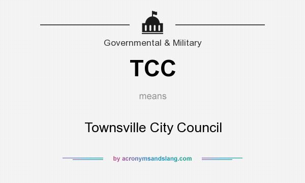 What does TCC mean? It stands for Townsville City Council