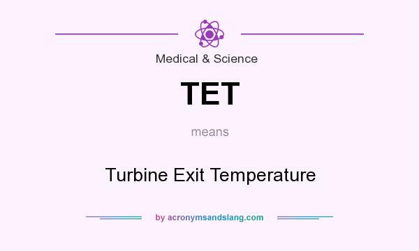What does TET mean? It stands for Turbine Exit Temperature
