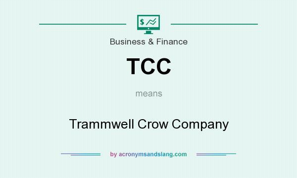 What does TCC mean? It stands for Trammwell Crow Company