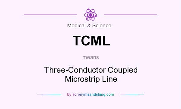 What does TCML mean? It stands for Three-Conductor Coupled Microstrip Line