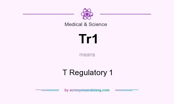 What does Tr1 mean? It stands for T Regulatory 1