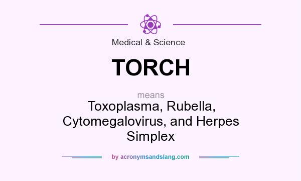 What does TORCH mean? It stands for Toxoplasma, Rubella, Cytomegalovirus, and Herpes Simplex