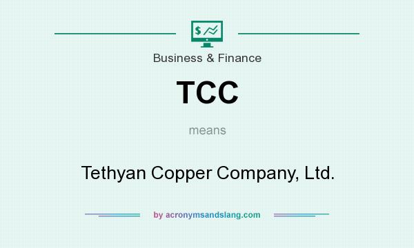 What does TCC mean? It stands for Tethyan Copper Company, Ltd.