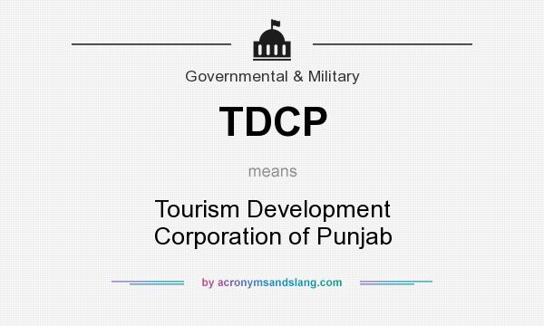 What does TDCP mean? It stands for Tourism Development Corporation of Punjab