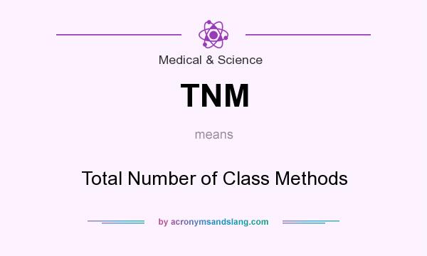 What does TNM mean? It stands for Total Number of Class Methods