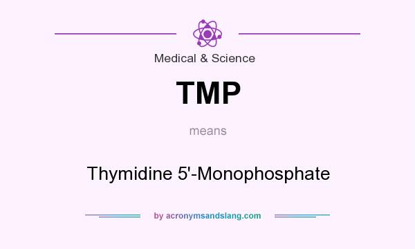 What does TMP mean? It stands for Thymidine 5`-Monophosphate