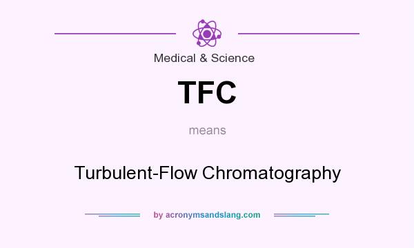 What does TFC mean? It stands for Turbulent-Flow Chromatography
