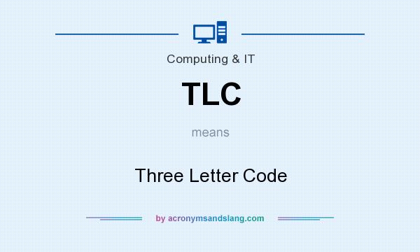 What does TLC mean? It stands for Three Letter Code