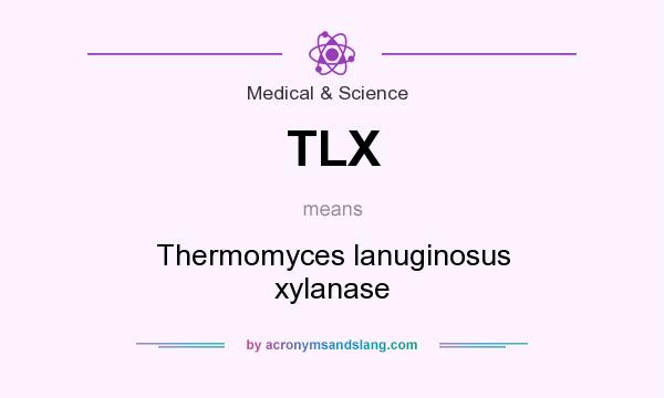 What does TLX mean? It stands for Thermomyces lanuginosus xylanase