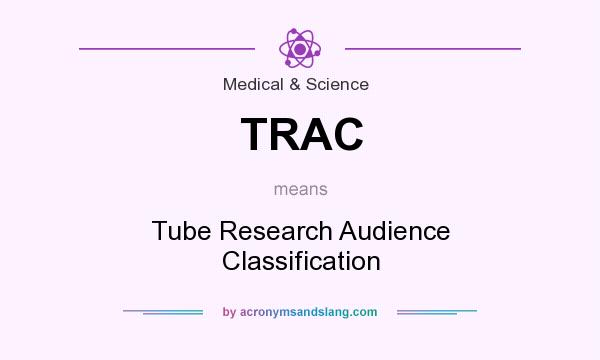 What does TRAC mean? It stands for Tube Research Audience Classification