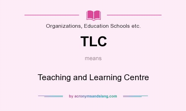 What does TLC mean? It stands for Teaching and Learning Centre