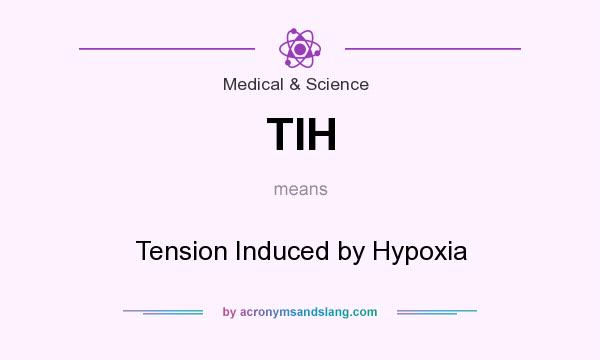 What does TIH mean? It stands for Tension Induced by Hypoxia