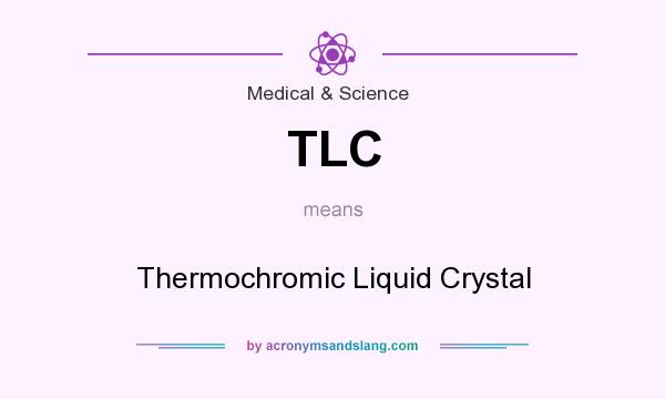 What does TLC mean? It stands for Thermochromic Liquid Crystal