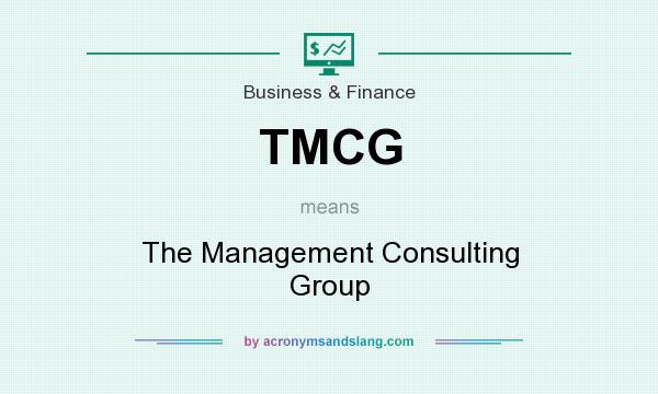 What does TMCG mean? It stands for The Management Consulting Group