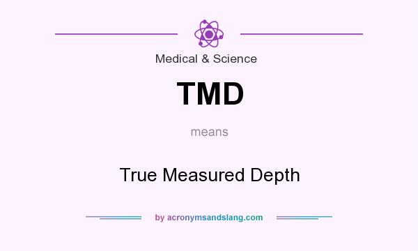 What does TMD mean? It stands for True Measured Depth