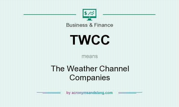 What does TWCC mean? It stands for The Weather Channel Companies