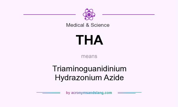 What does THA mean? It stands for Triaminoguanidinium Hydrazonium Azide