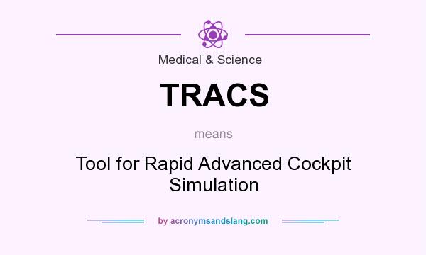 What does TRACS mean? It stands for Tool for Rapid Advanced Cockpit Simulation
