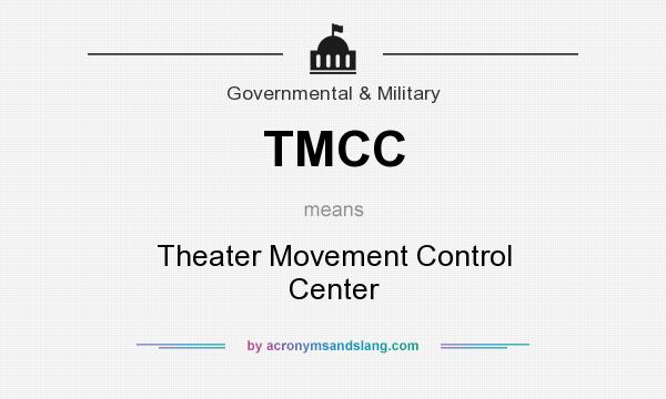 What does TMCC mean? It stands for Theater Movement Control Center