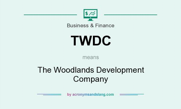 What does TWDC mean? It stands for The Woodlands Development Company