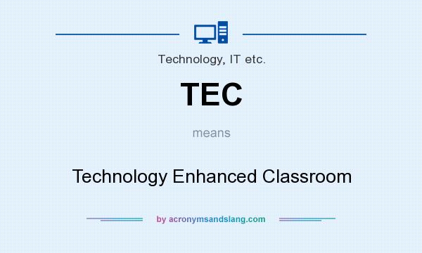 What does TEC mean? It stands for Technology Enhanced Classroom
