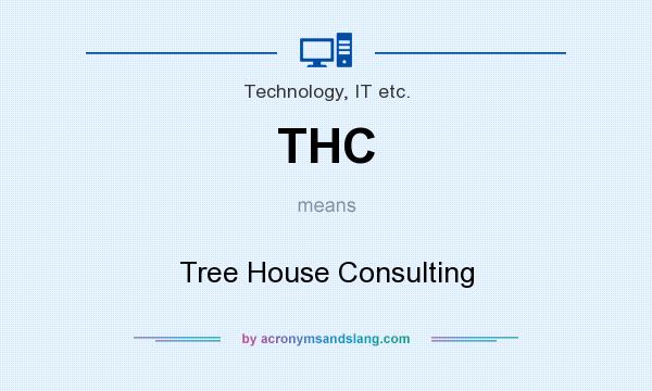 What does THC mean? It stands for Tree House Consulting