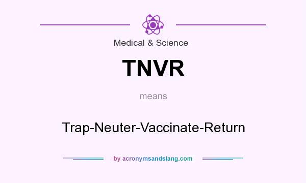 What does TNVR mean? It stands for Trap-Neuter-Vaccinate-Return