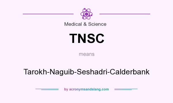 What does TNSC mean? It stands for Tarokh-Naguib-Seshadri-Calderbank