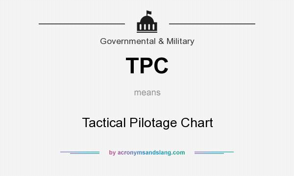 What does TPC mean? It stands for Tactical Pilotage Chart
