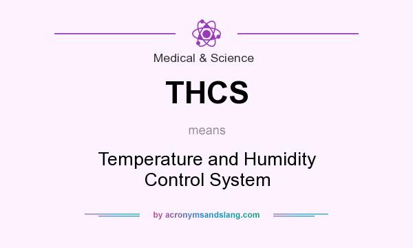 What does THCS mean? It stands for Temperature and Humidity Control System